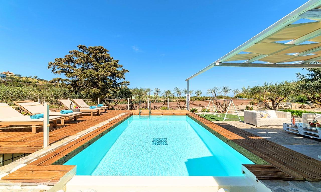 Cretan Lodge Heated Pool Agios Nikolaos  Ngoại thất bức ảnh