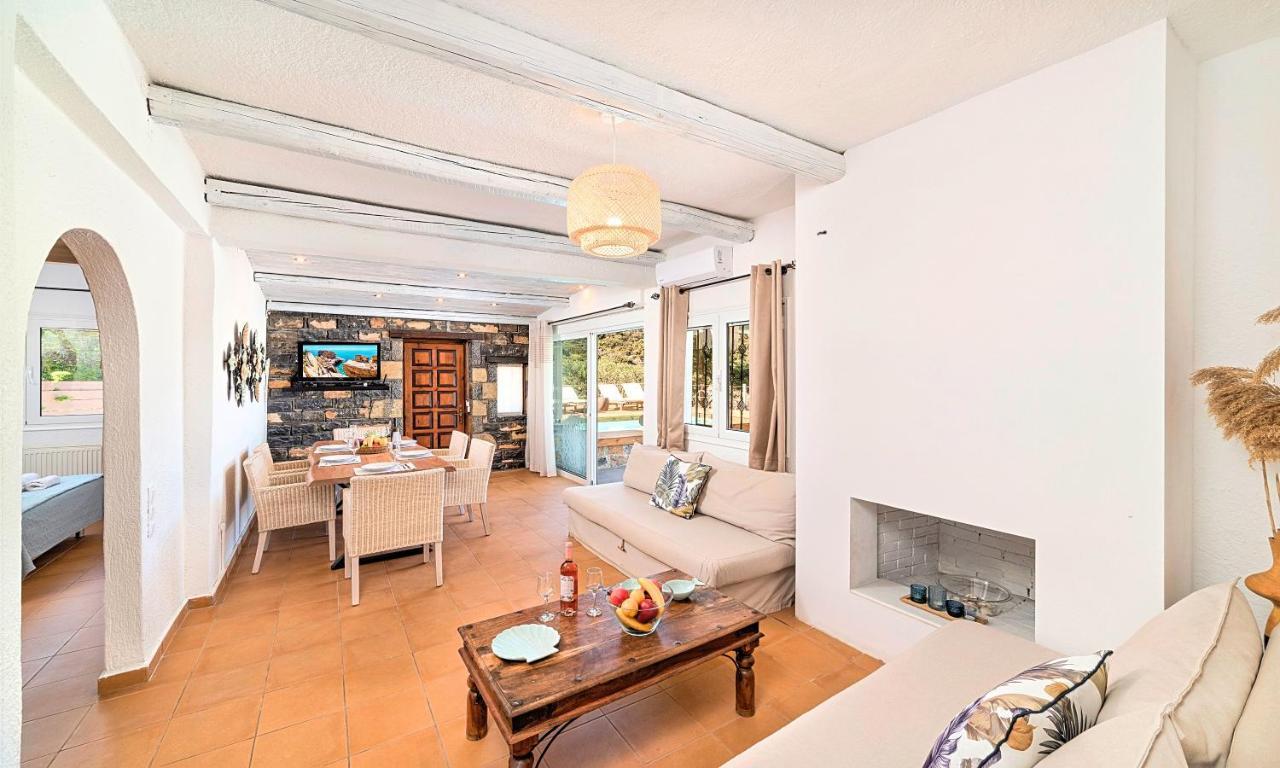 Cretan Lodge Heated Pool Agios Nikolaos  Ngoại thất bức ảnh
