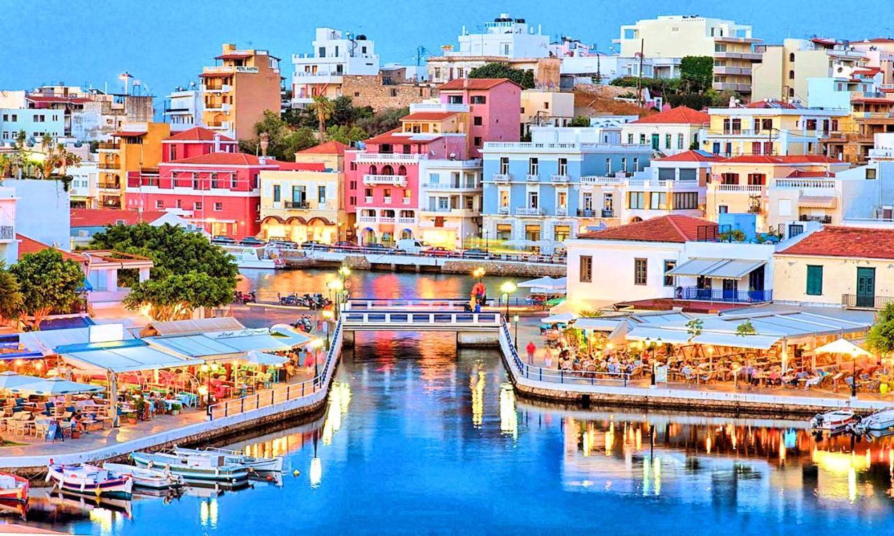 Cretan Lodge Heated Pool Agios Nikolaos  Ngoại thất bức ảnh