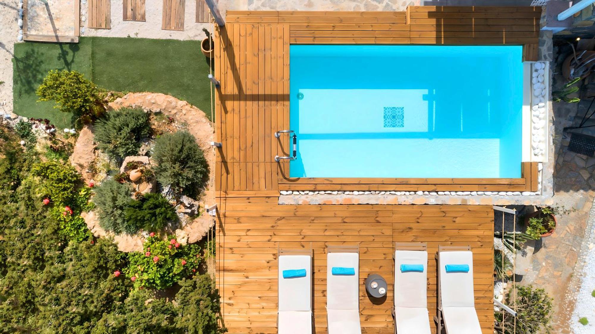 Cretan Lodge Heated Pool Agios Nikolaos  Ngoại thất bức ảnh