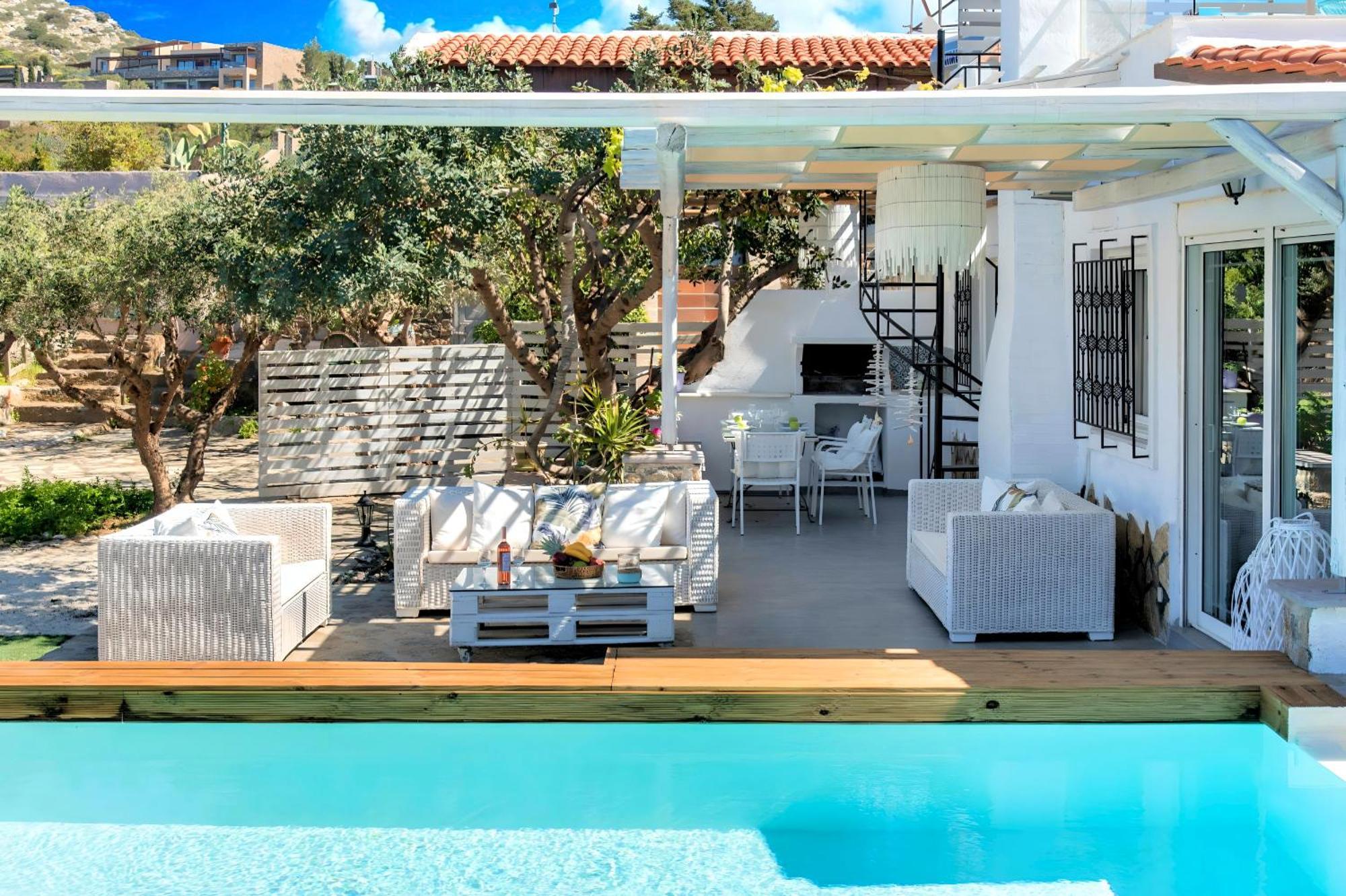 Cretan Lodge Heated Pool Agios Nikolaos  Ngoại thất bức ảnh